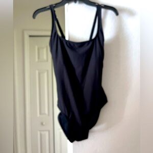 Michael Michael kors black one piece bathing suit size 10